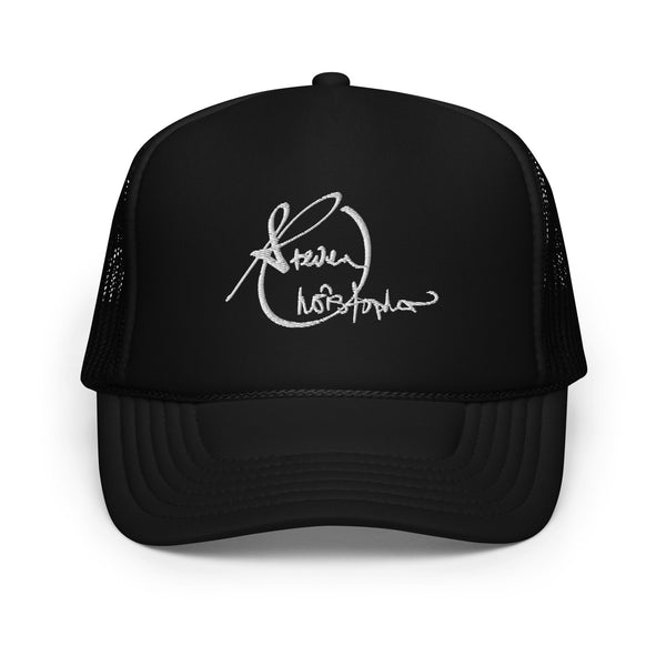 'Steven Christopher' insignia Trucker Hat