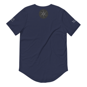 B/W SC Insignia Series ™ Men's Spherical  Hem T-Shirt - Steven Christopher Lifestyle Wear ™