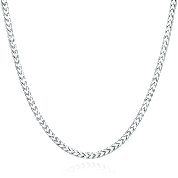 Diamond Cut Franco Chain 3.5 mm - Sterling Silver