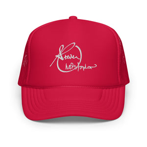 'Steven Christopher Insignia' B/W Foam Trucker Hat | Steven Christopher Lifestyle Wear