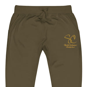Olive Gold Brown SC Insignia Series ™ Premium Unisex Joggers - Steven Christopher Lifestyle Wear