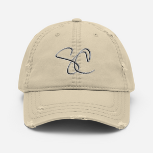 SC Distressed Dad Hat ™ - SC Insignia Series ™ Volume 1 - Steven Christopher Lifestyle Wear ™
