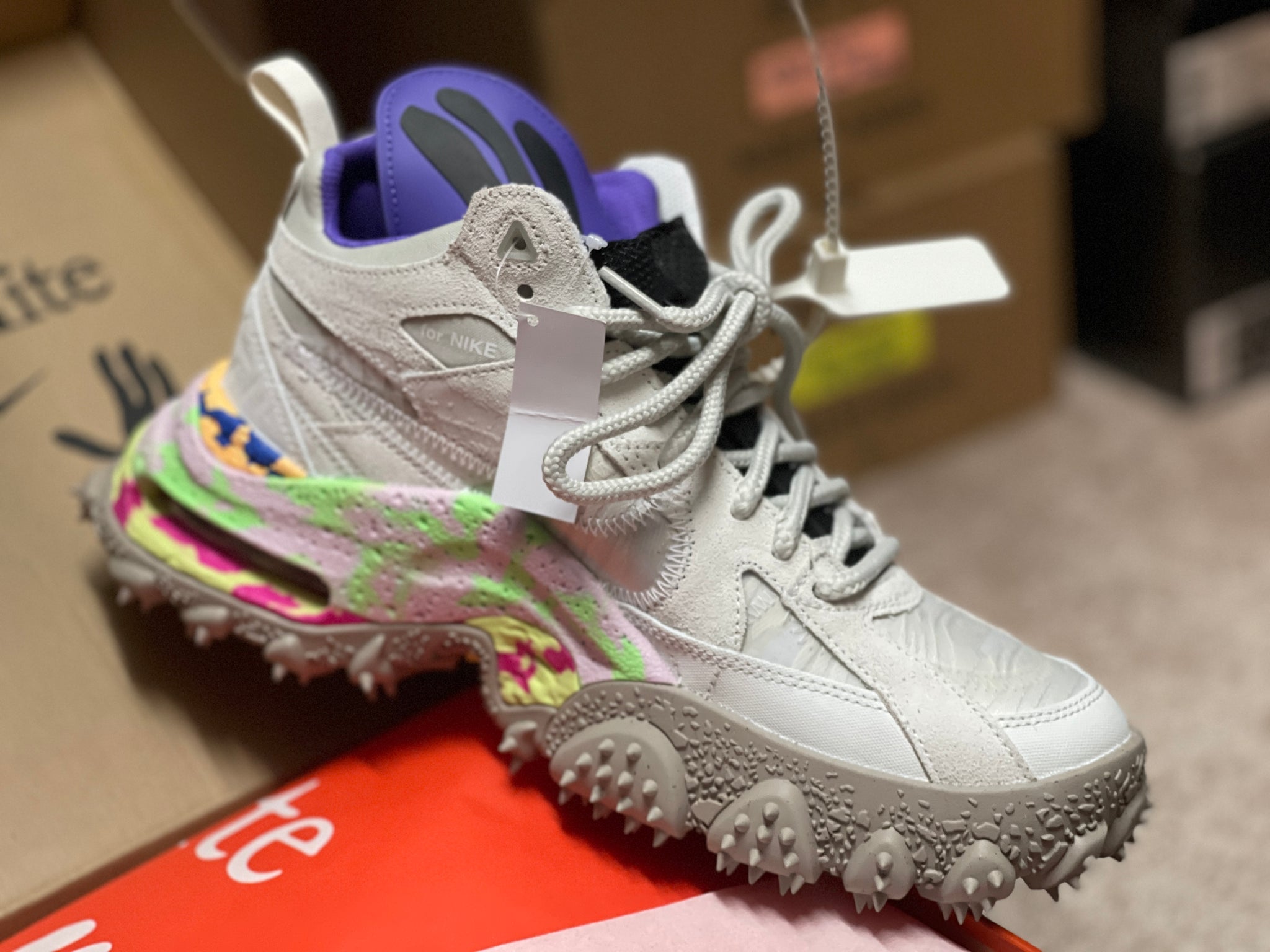 Off-White x NIKE • 👟 Size 9.5 • Air Terra Forma 2022, by Virgil Abloh. -  360° LOVE ™